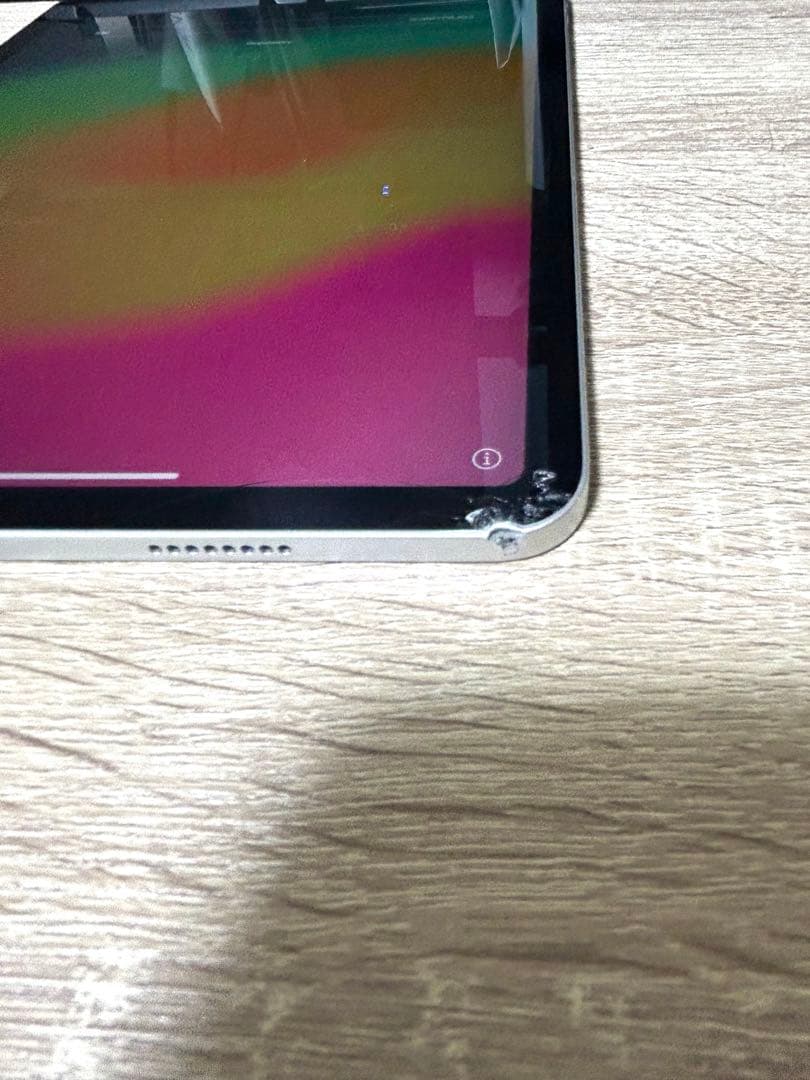 ipad pro 11インチ(第3世代) 128GB 中古　割れ有り