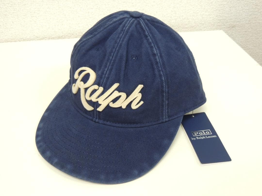 新品 国内正規 ポロラルフローレン アップリケド ツイル ボール キャップ