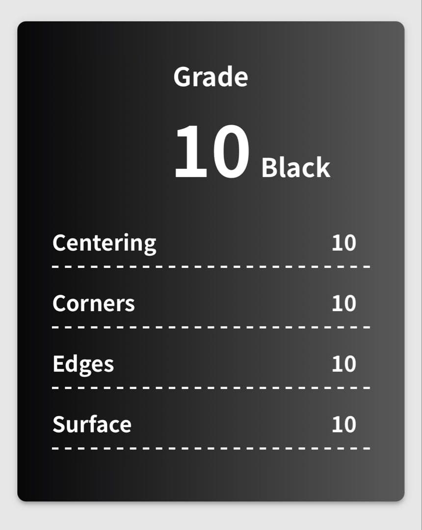 【世界4枚】⭐︎神個体⭐︎トウコ SAR Genemix Black 10