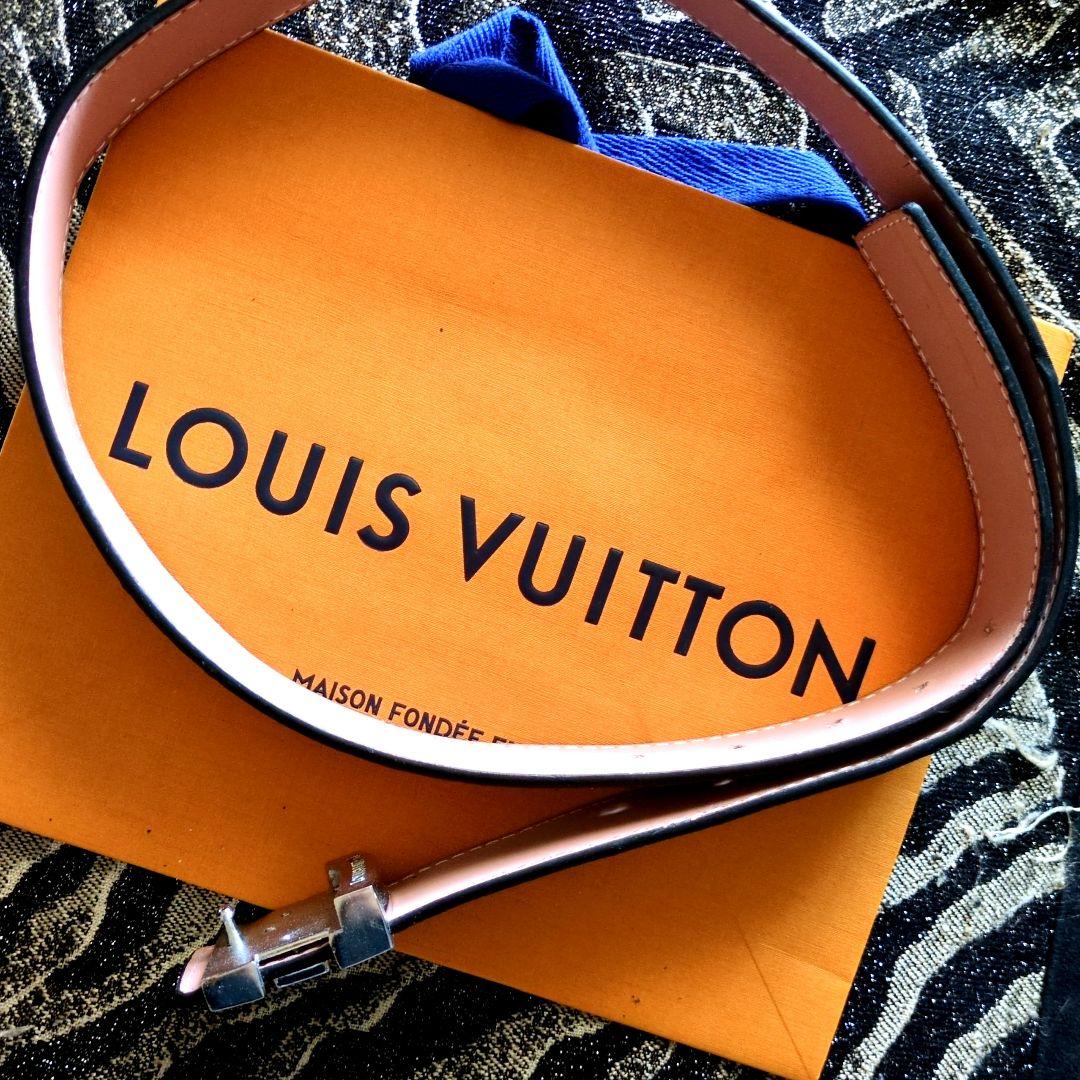 LOUIS VUITTON リバーシブル ベルト 42/105 ブラウンブラック