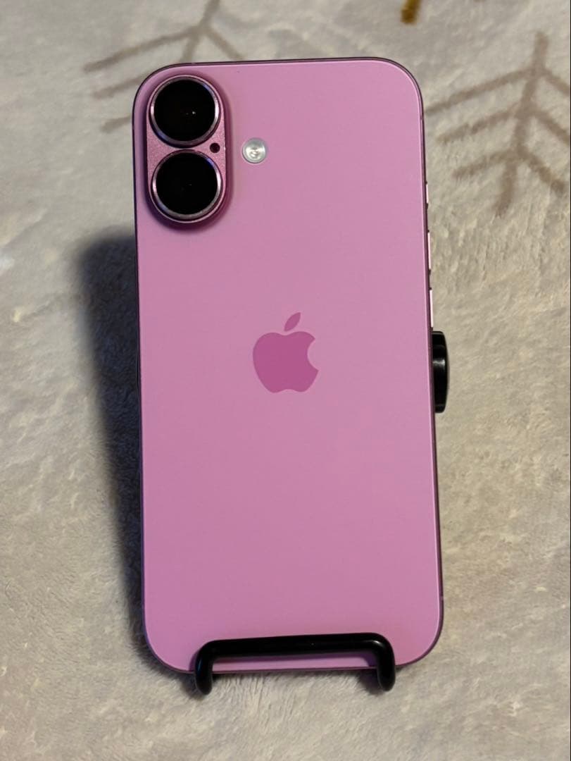 【極 美品】 iPhone 16 256GB ピンク 97%