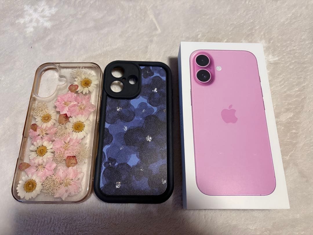 【極 美品】 iPhone 16 256GB ピンク 97%