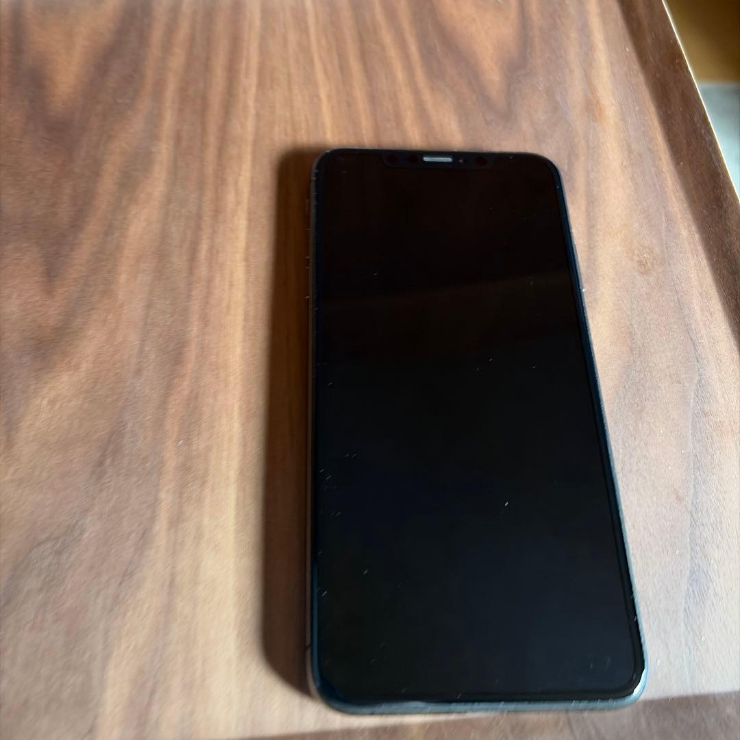 Apple iPhone XS MAX 256GB 付属品有 スペースグレイ黒