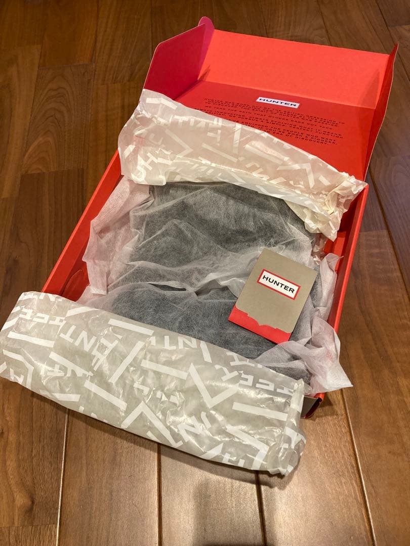 新品未使用　ハンター　ショートレインブーツ