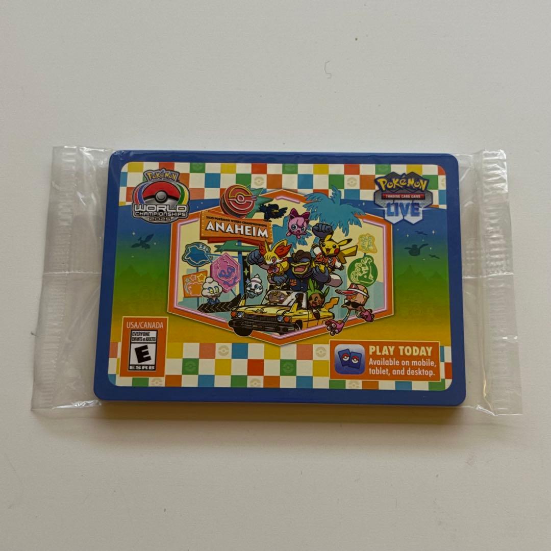 【未開封】WCS2025アナハイムプロモカード 出場選手限定 パラダイスリゾート