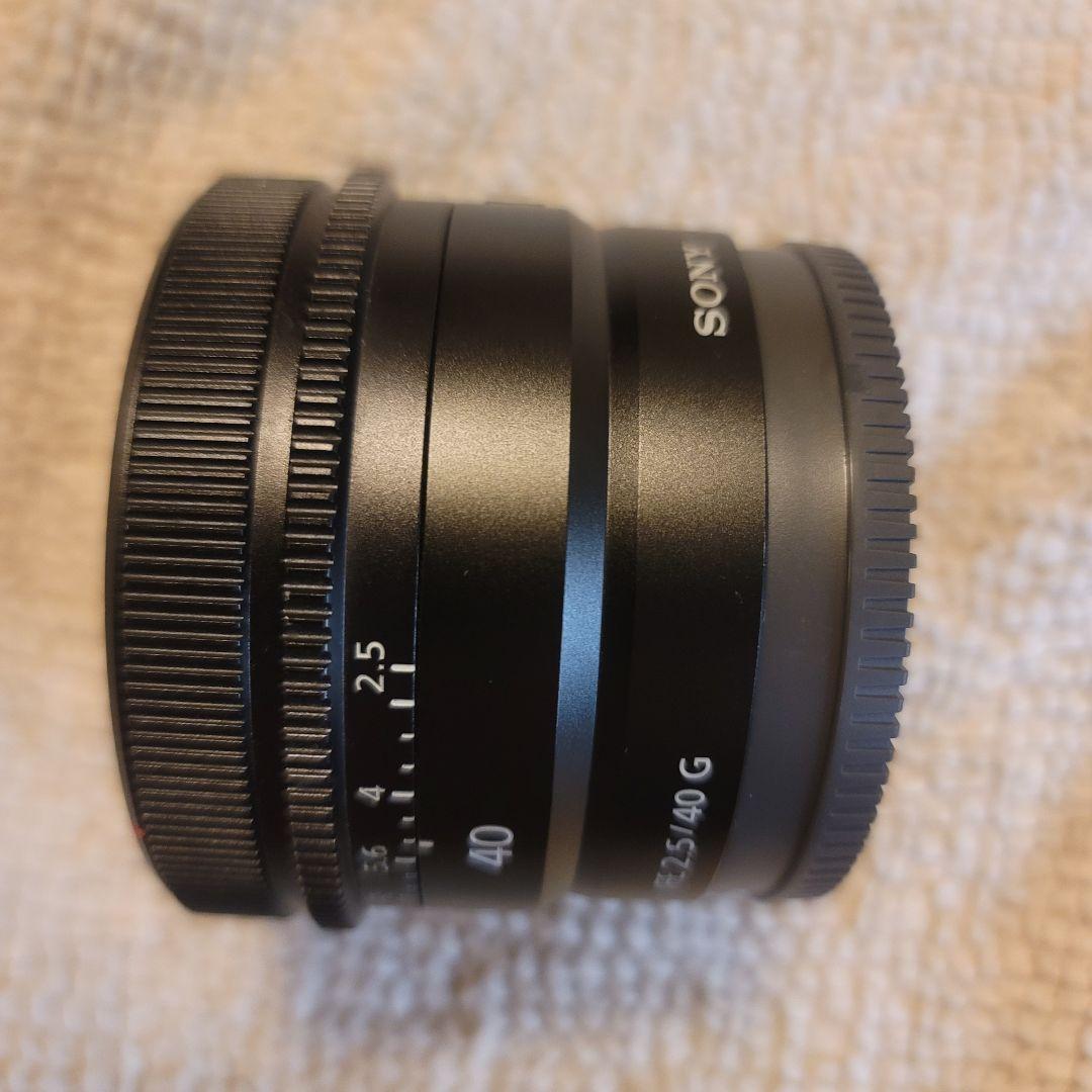 Sony FE 25mm F2.5 G レンズ　SEL40F25G