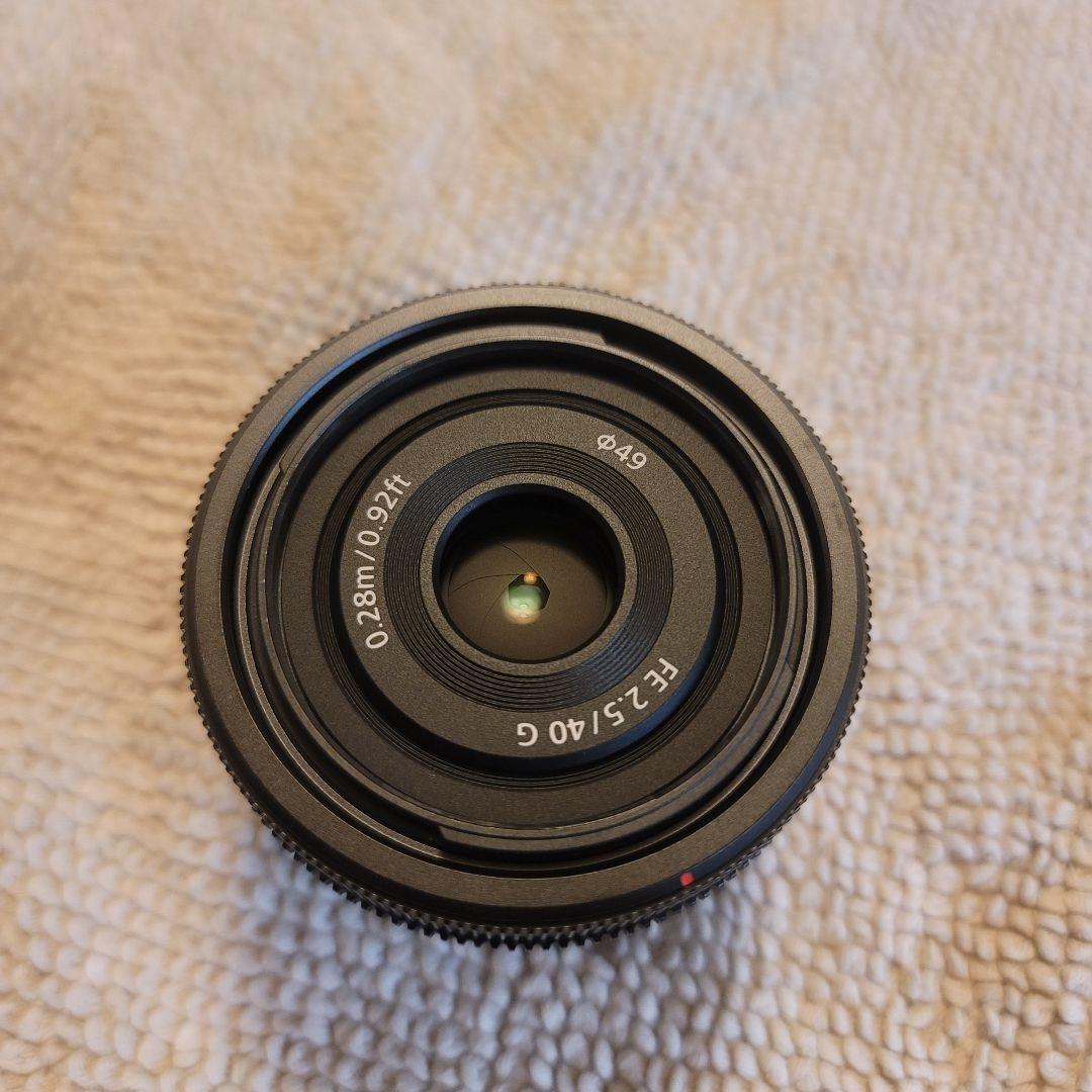 Sony FE 25mm F2.5 G レンズ　SEL40F25G