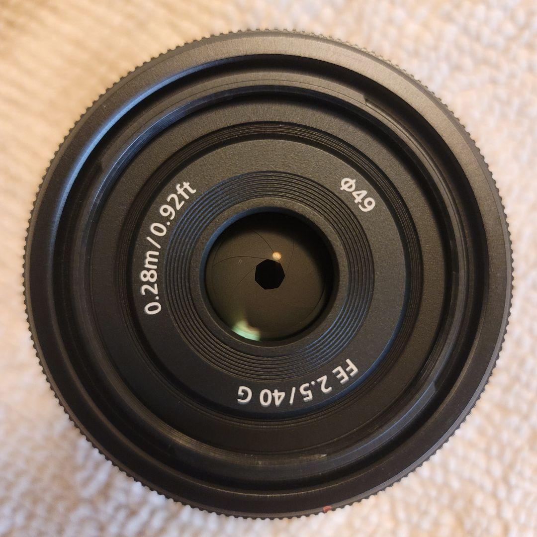 Sony FE 25mm F2.5 G レンズ　SEL40F25G