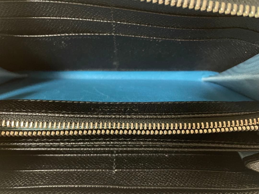 早い者勝ちBVLGARI ブラックレザー 長財布