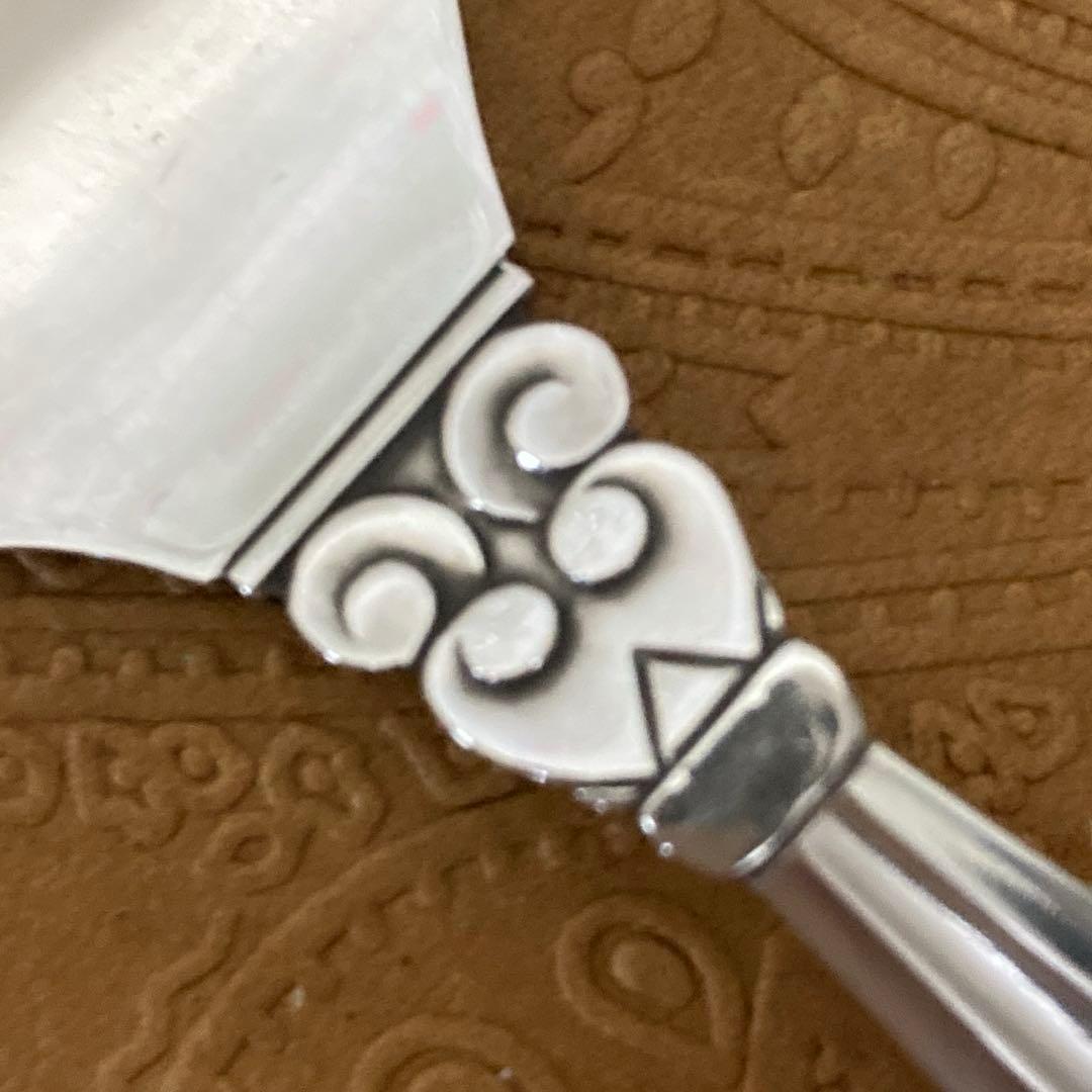 【ジョージジェンセン】純銀/約100g フォーク 16.5cm 2点【エコーン】