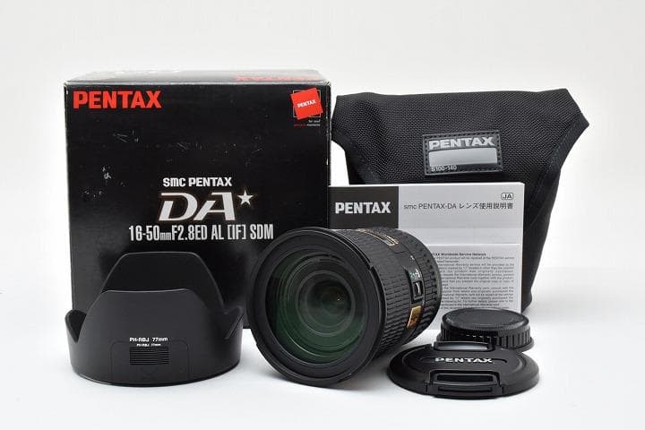15386E 未使用 PENTAX DA 16-50mm F2.8 ペンタックス
