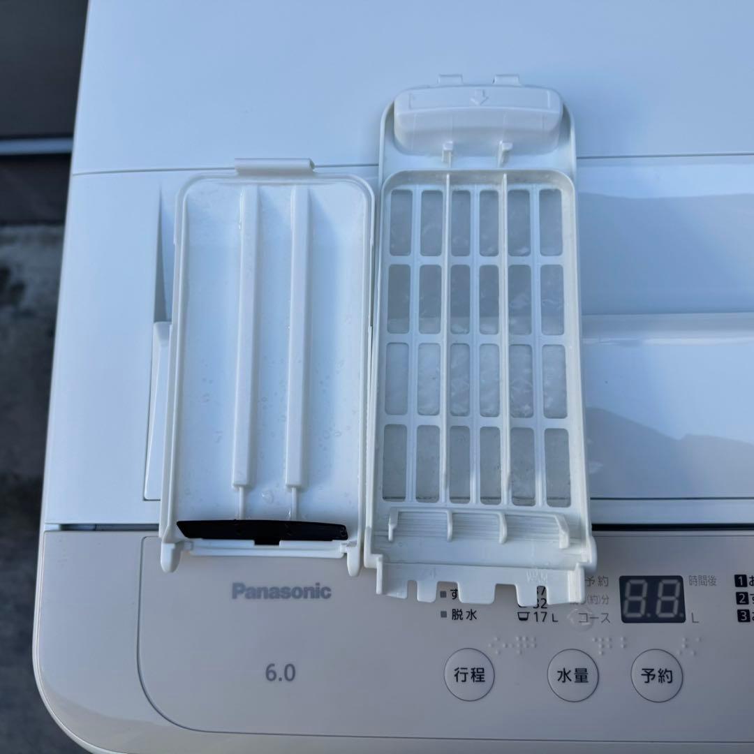 231⭐️2025年製★ほぼ新品★パナソニック　洗濯機　6KG 一人暮らし