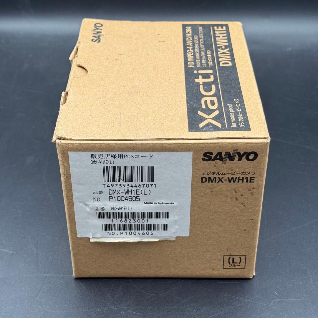 Sanyo Xacti DMX-WH1E ブルー　箱付き