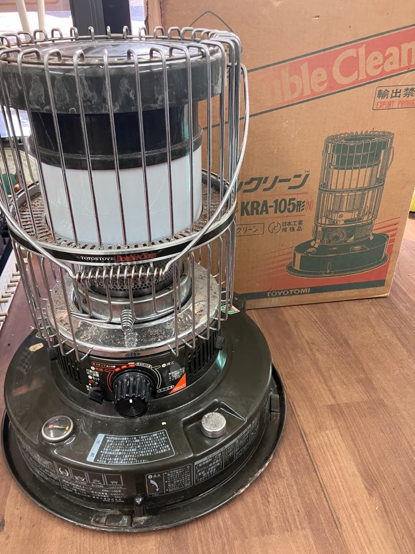トヨストーブ　ダブルクリーン KRA-105型 石油ストーブ
