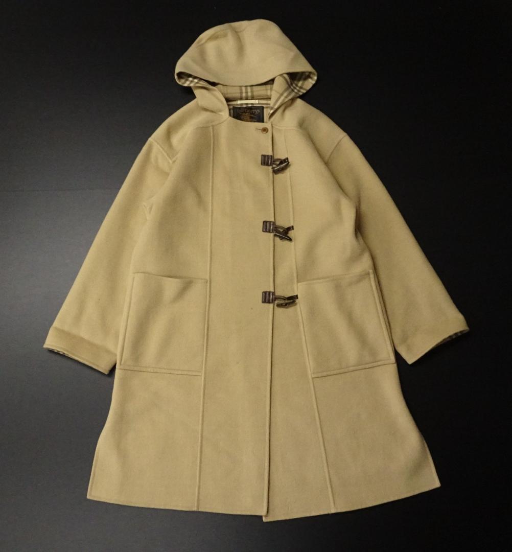 90s Burberrys バーバリーズ ダッフルコート カシミヤ ノバチェック