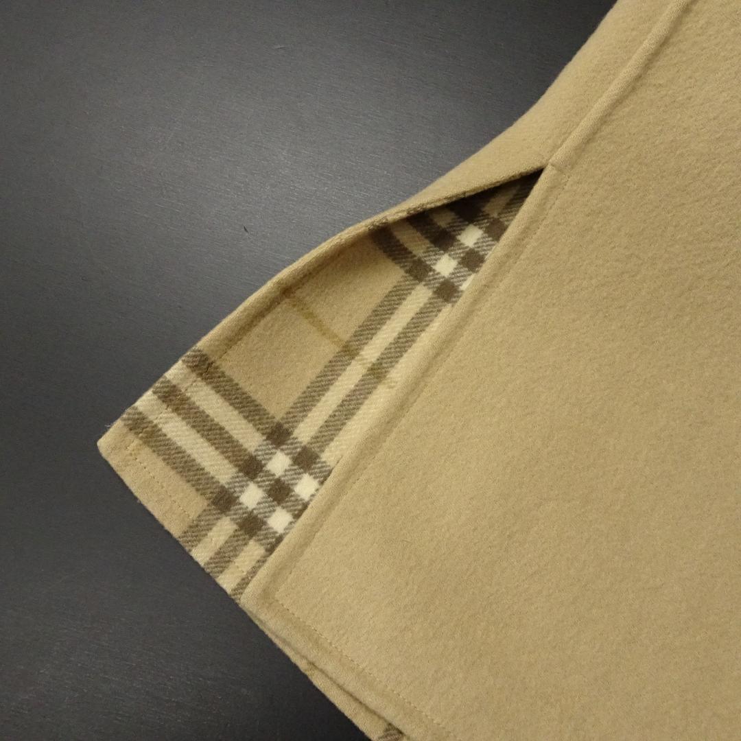 90s Burberrys バーバリーズ ダッフルコート カシミヤ ノバチェック