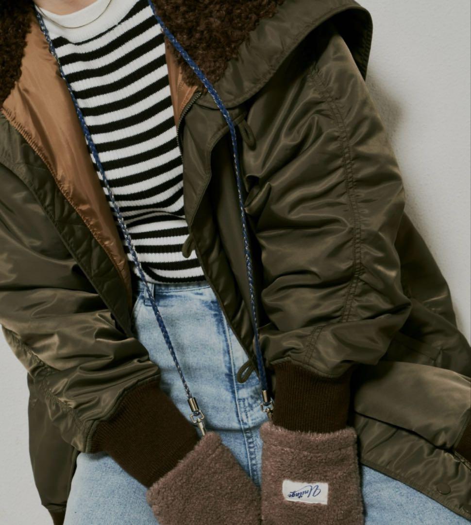 unitage 2wayミリタリーブルゾン カーキ