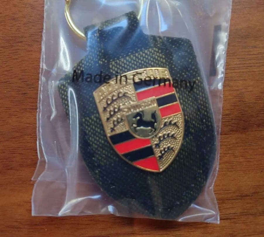 ポルシェ Porsche キーリング 限定 キーホルダー クレスト