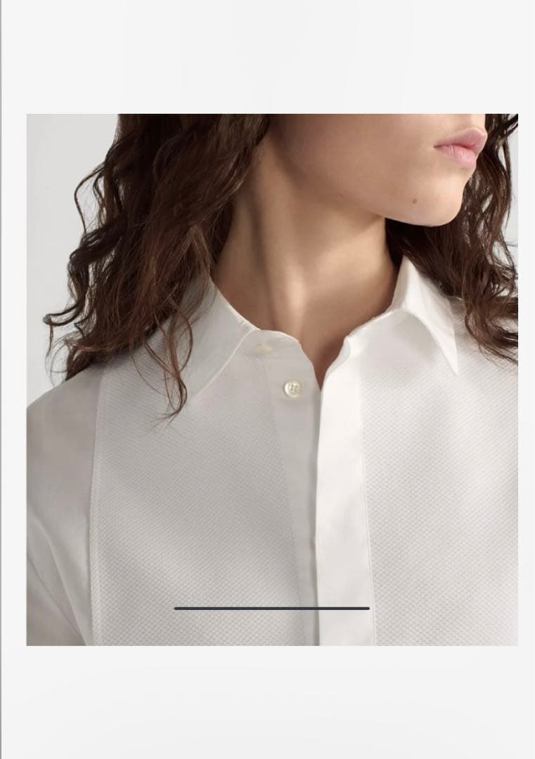 Christian Dior コットンポプリンブラウス