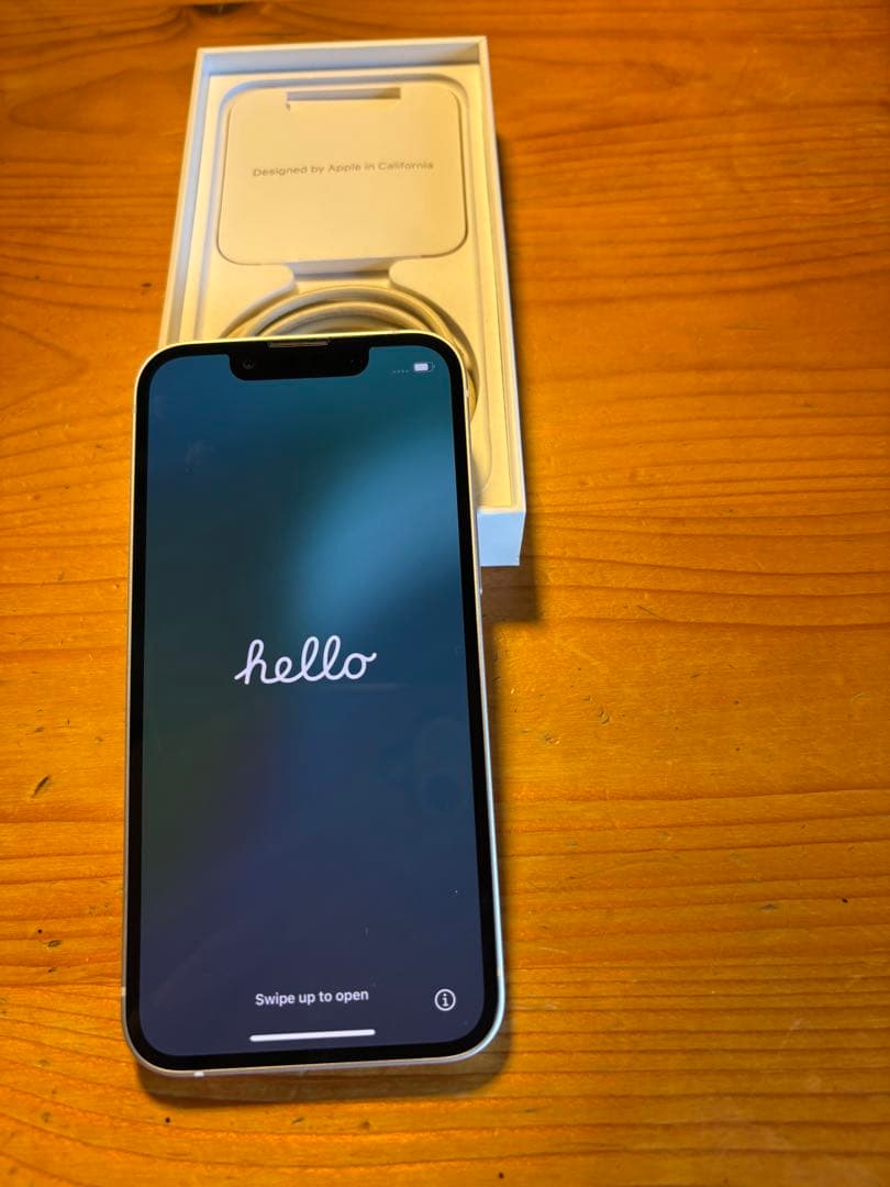 Apple iPhone 13 miniホワイト 本体 充電ケーブル付き