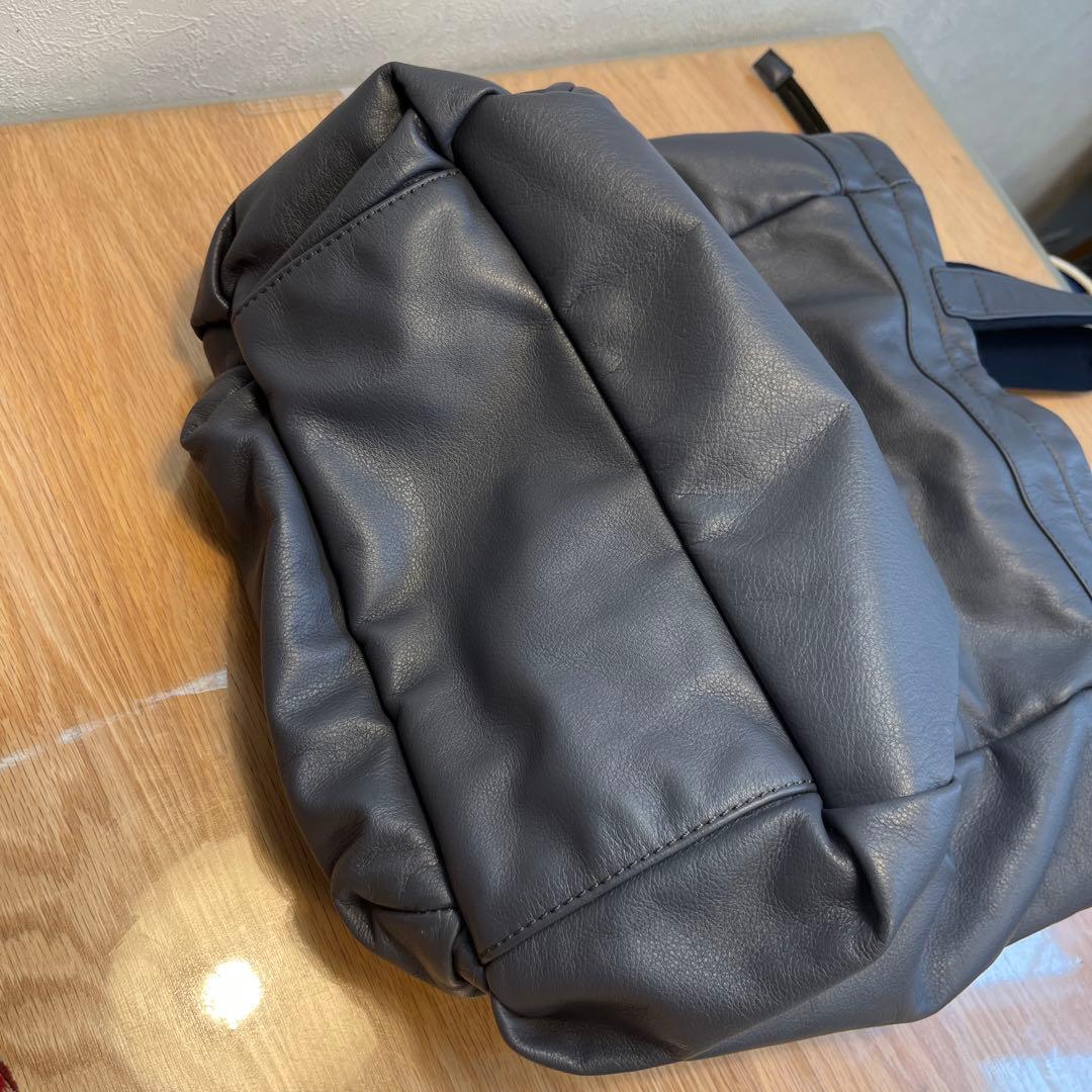 【タグ付未使用・キズ有】Daniel&Bob ネイビートートバッグ スプーニャ