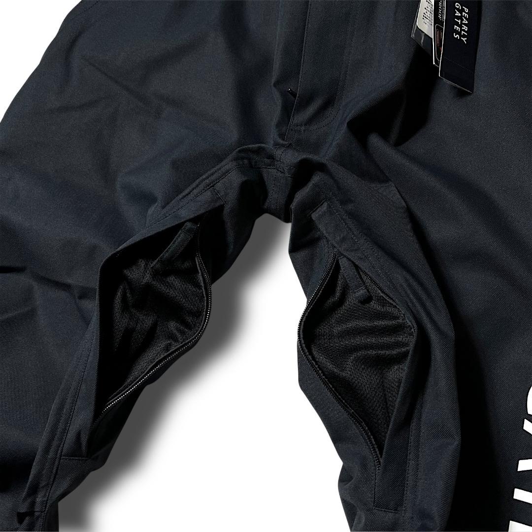 紺 パーリーゲイツ 定価3.9万 防汚防水防風 ストレッチ スノーウェア M