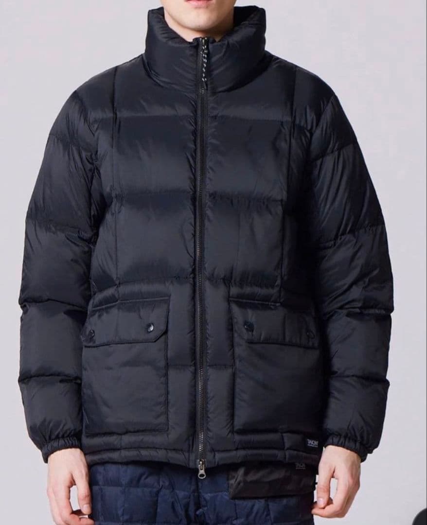 す*こ様 ブラックTAION-102VZMT マウンテン パッカブル ダウンジャ