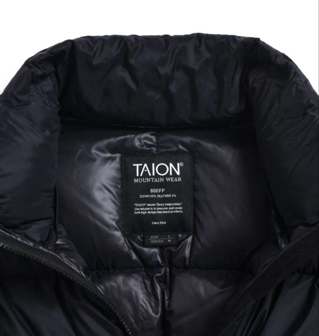 す*こ様 ブラックTAION-102VZMT マウンテン パッカブル ダウンジャ