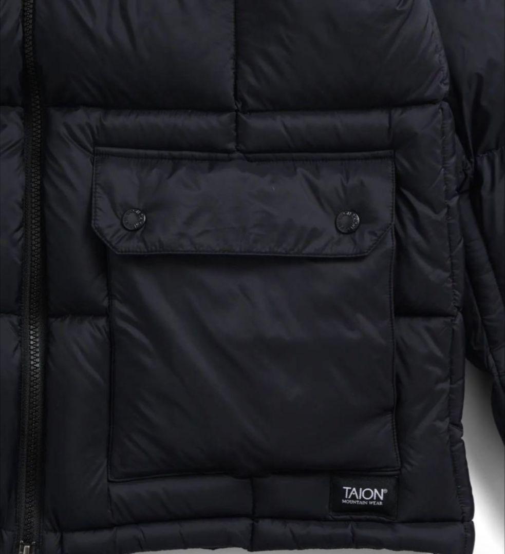 す*こ様 ブラックTAION-102VZMT マウンテン パッカブル ダウンジャ