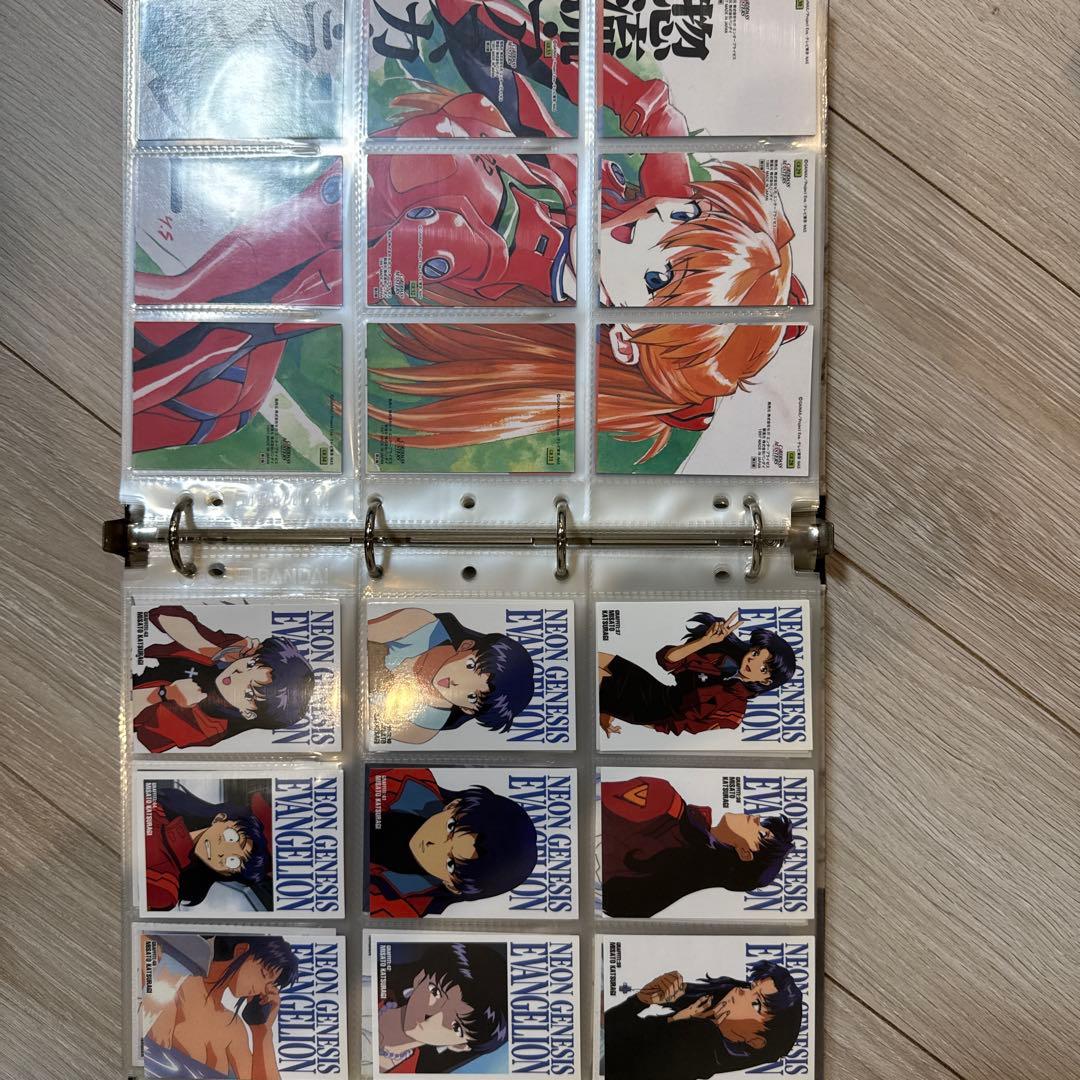 【新世紀エヴァンゲリオン カードダスマスターズ 第1-2弾 バインダー付、他