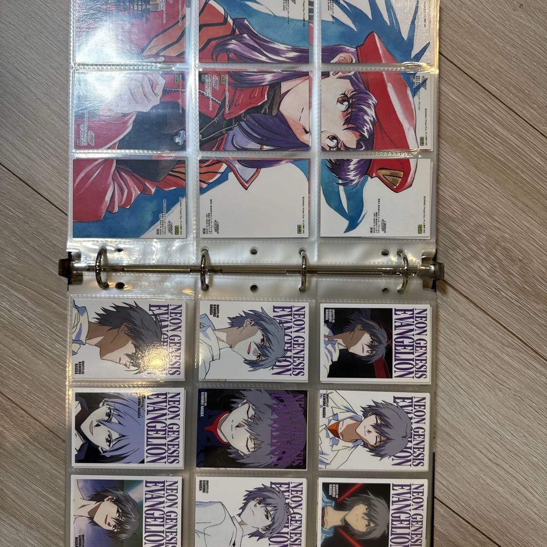 【新世紀エヴァンゲリオン カードダスマスターズ 第1-2弾 バインダー付、他