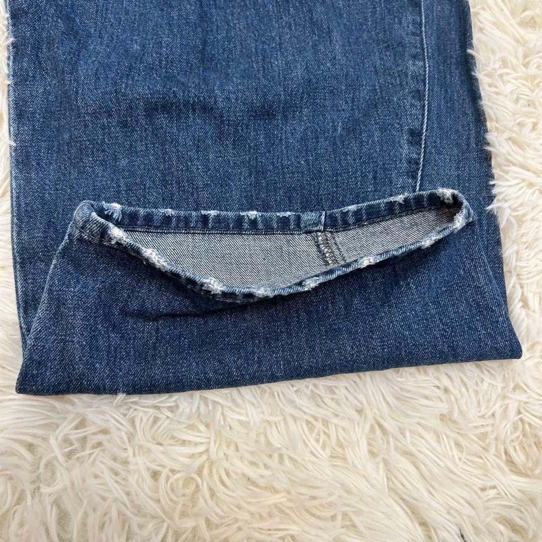 【完売品】Johnbull カーヴィーカーゴデニム　インディゴブルー　M