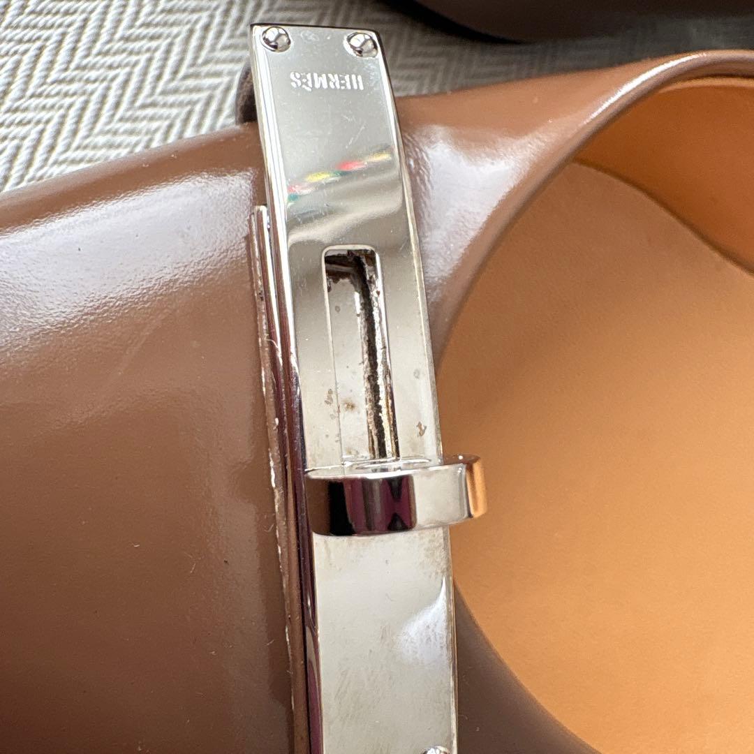 エルメス　ケリーパンプス