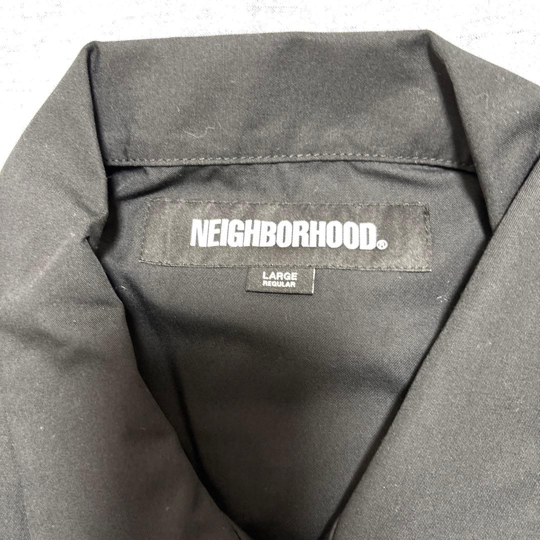 新品NEIGHBORHOOD ブラック 半袖シャツ L