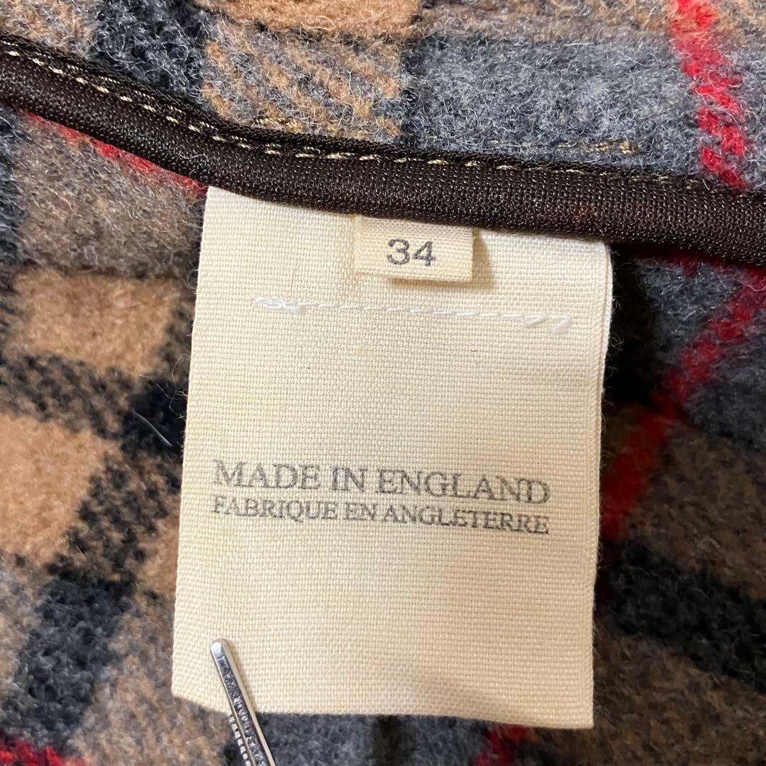 SHIPS ダッフルコート 34 美品 イングランド製 キャメル 上品 シンプル