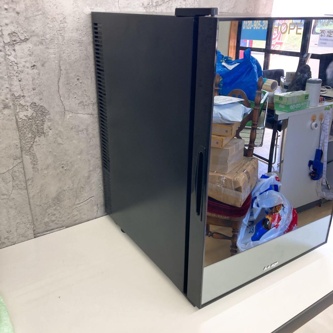 冷蔵庫 小型 1ドア 40L ブラック AR-40L01MG　2019年製