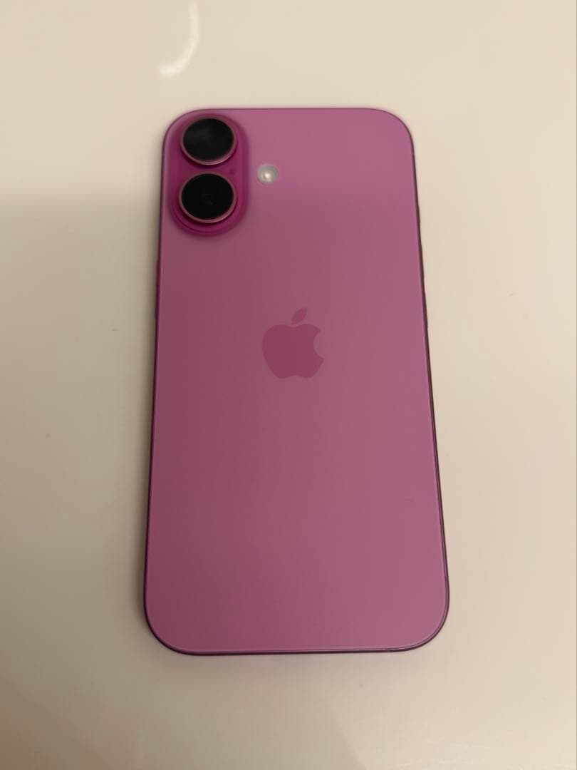 Apple iPhone16 128GB ピンク　SIMフリー　画面割れなし