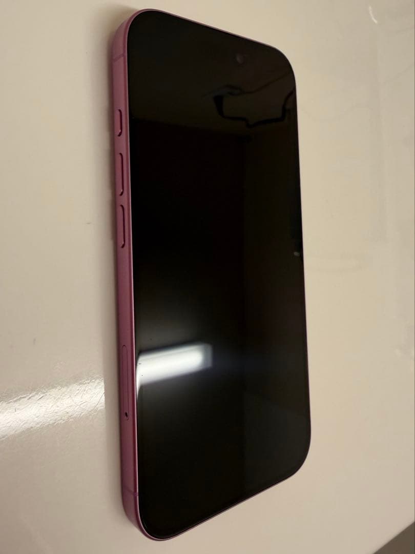 Apple iPhone16 128GB ピンク　SIMフリー　画面割れなし
