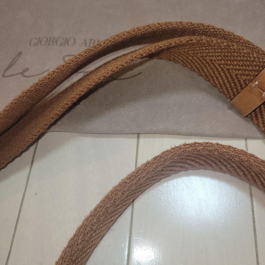 Giorgio Armani トートバッグ 大型 未使用品タグ付き