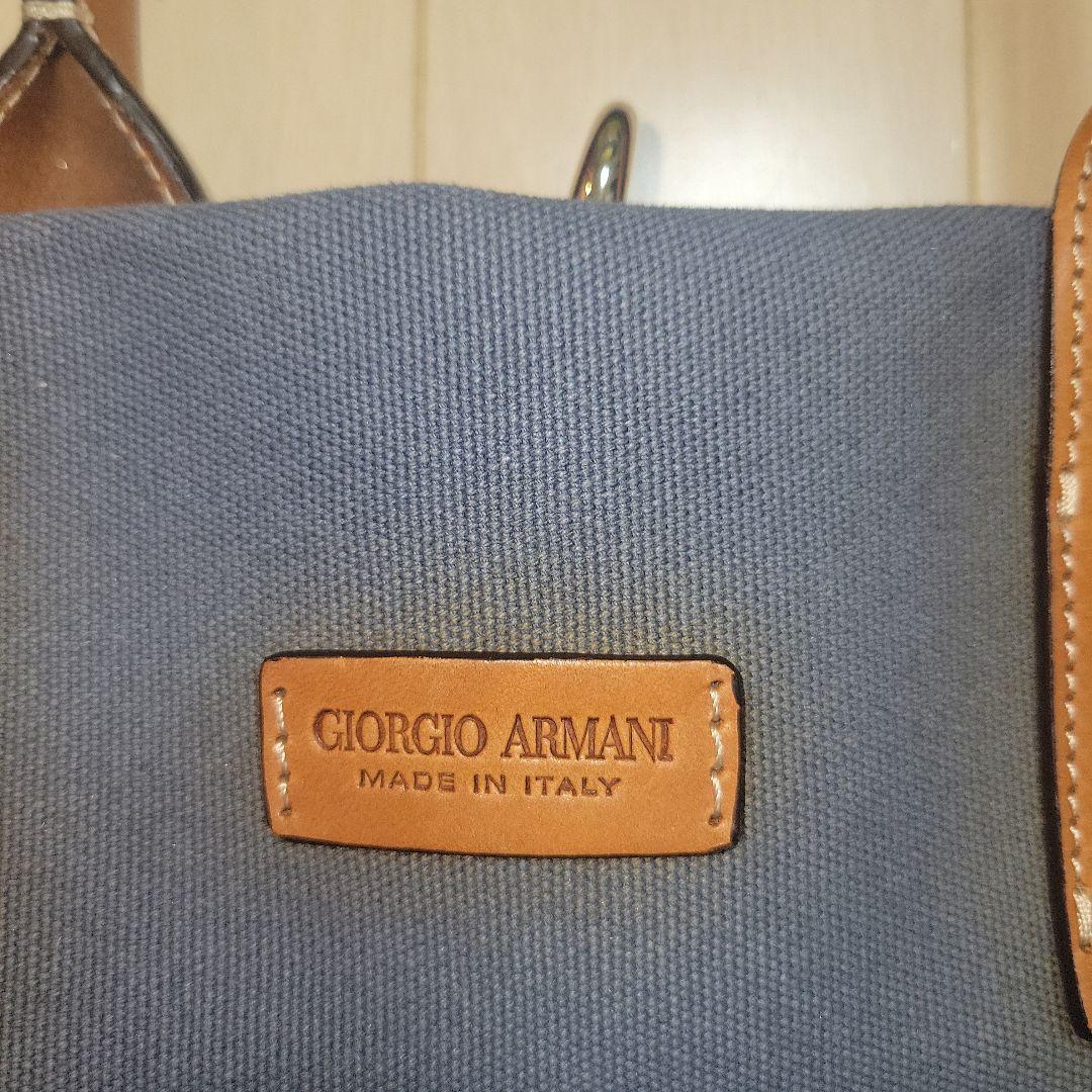 Giorgio Armani トートバッグ 大型 未使用品タグ付き