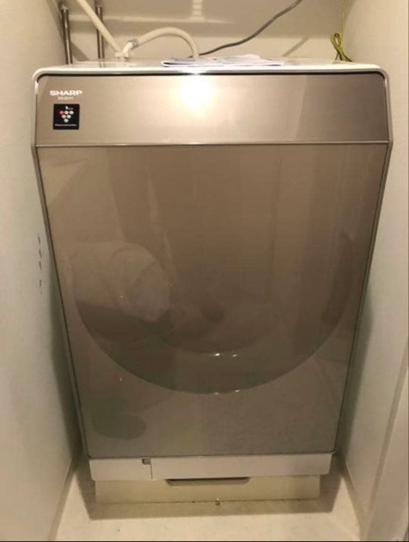 【美品】SHARPドラム式洗濯乾燥機 ES-G111-NL
