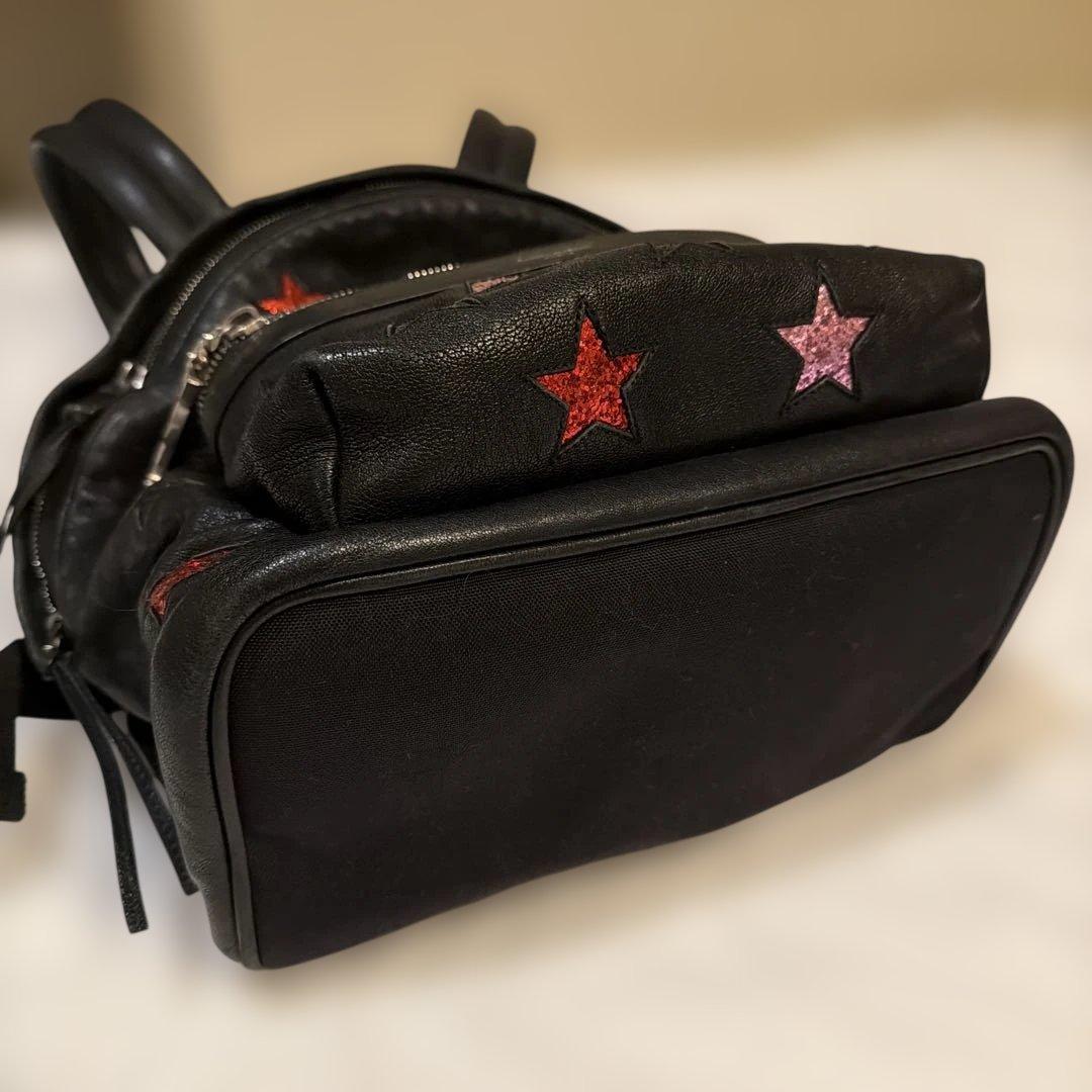 イヴ・サンローラン　スター柄バックパック