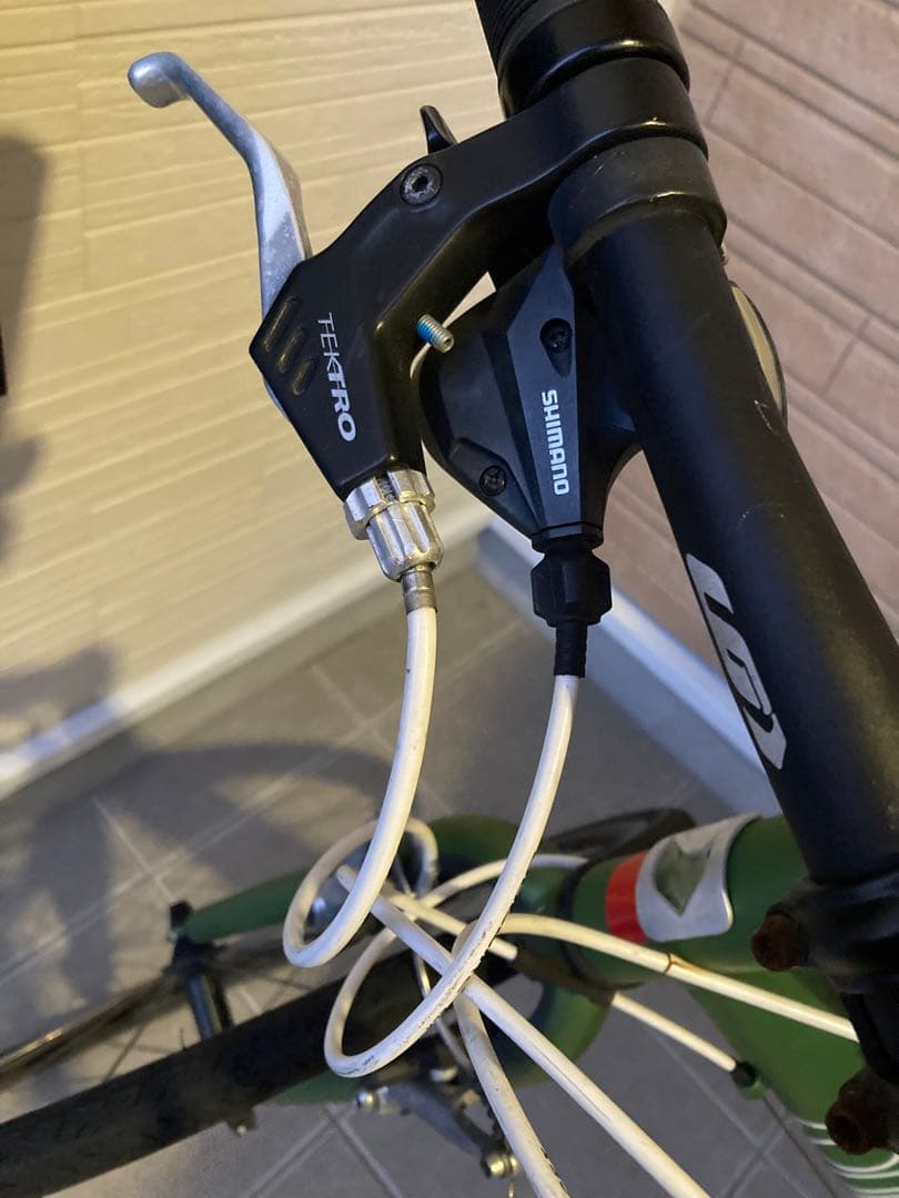 ち*ち様 LOUIS GARNEAU クロスバイク グリーン　ルイガノ