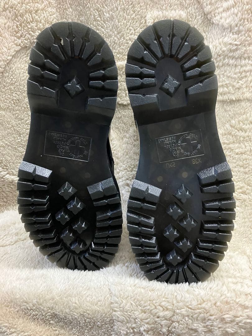 【未使用に近い】ドクターマーチン サイドゴアチェルシーブーツQUAD厚底24cm