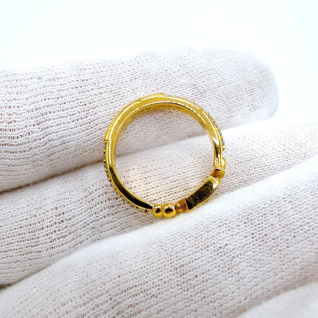 ◇ルイヴィトン◇ラインストーン/ LVアイコニック/指輪/リング/M1461M