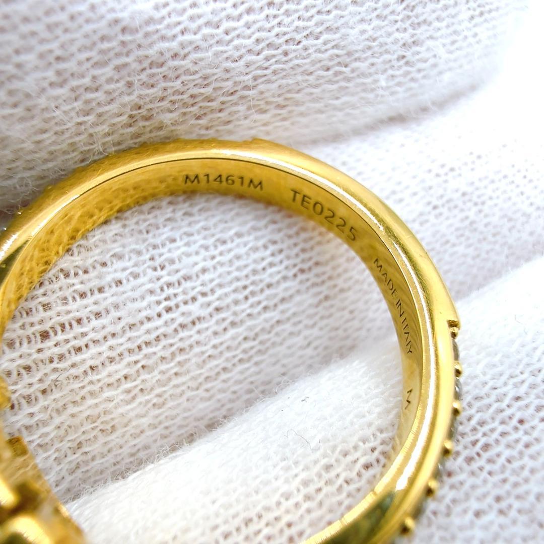 ◇ルイヴィトン◇ラインストーン/ LVアイコニック/指輪/リング/M1461M