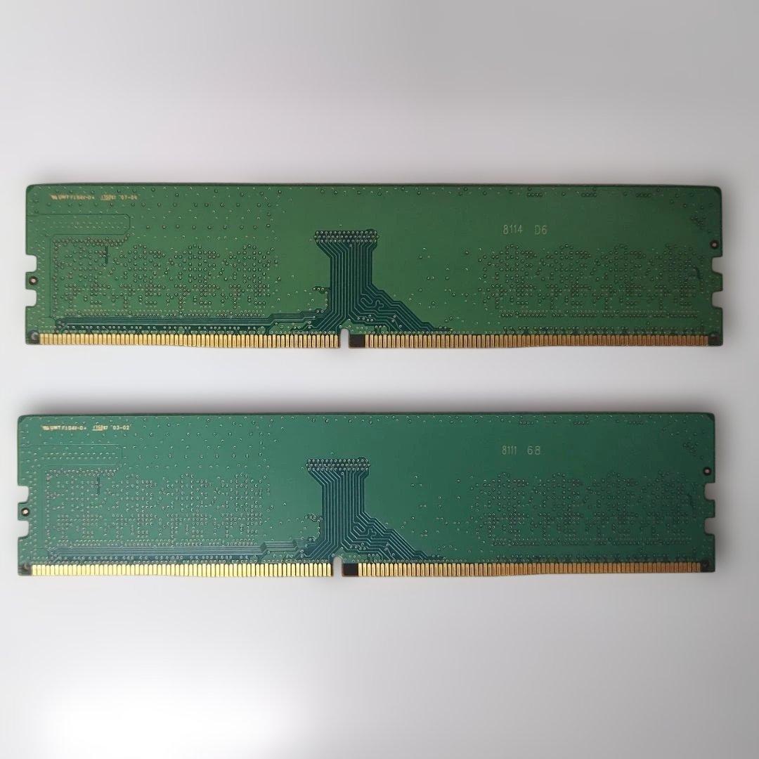 SAMSUNG DDR4 2666MHz 8GB×2枚 16Gb 動作確認済