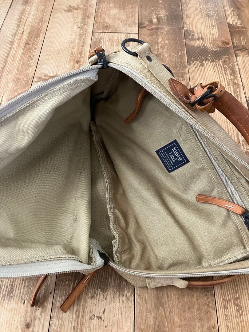 HARVEST LABEL ハーヴェストレーベル 3WAYバッグ キャンバス