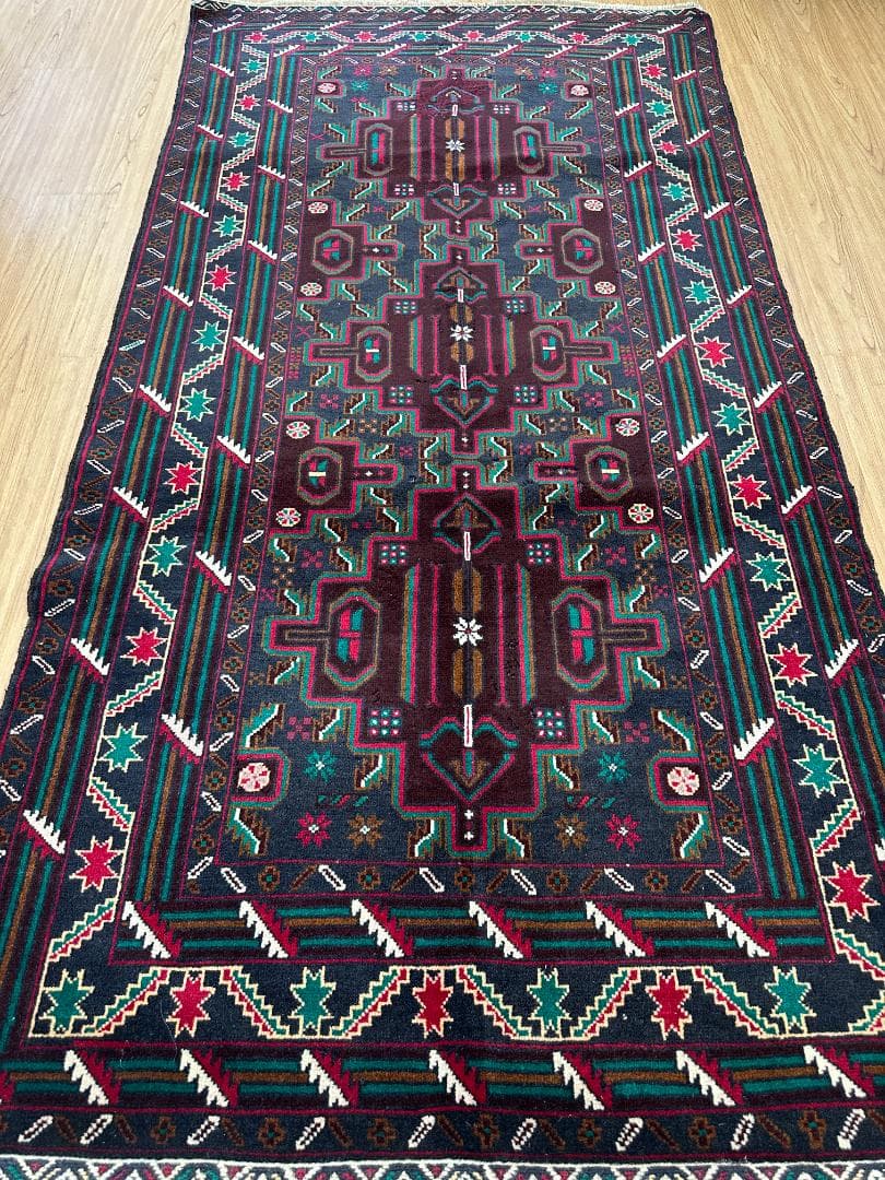 ヴィンテージラグ　トライバルラグ