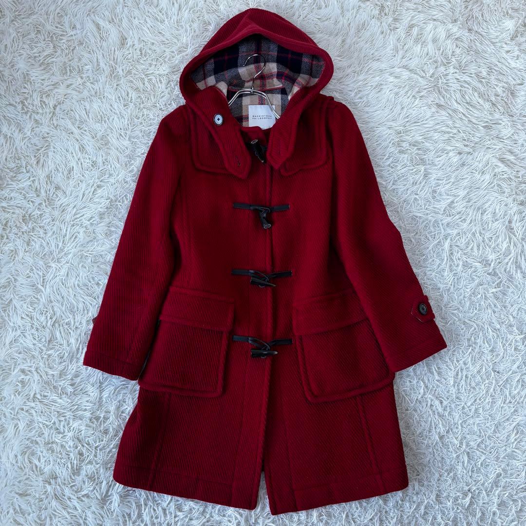 MACKINTOSH PHILOSOPHY✨ダッフルコート　裏地チェック　トグル